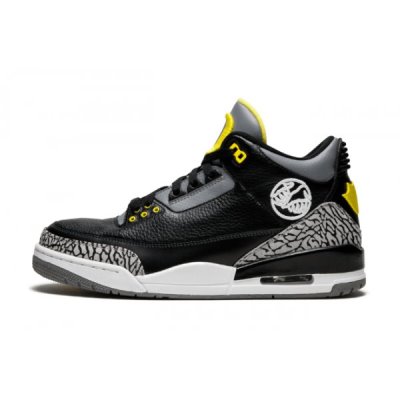 Nike Erkek Air Jordan 3 Oregon Ducks Siyah Basketbol Ayakkabısı Türkiye - EEPA4N44